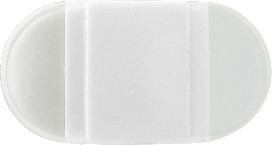 Gumka do mazania i temperówka V9639-02 biały