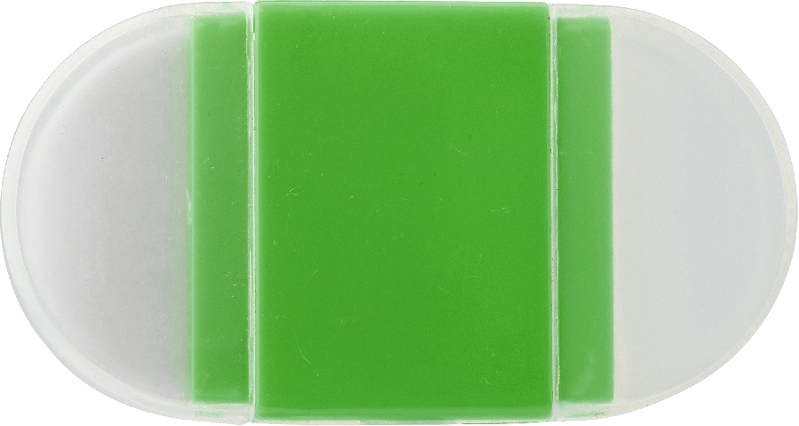 Gumka do mazania i temperówka V9639-10 zielony