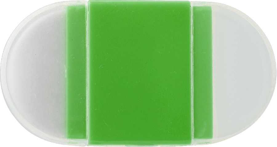 Gumka do mazania i temperówka V9639-10 zielony