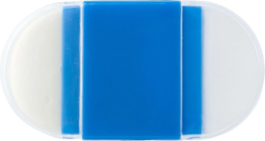 Gumka do mazania i temperówka V9639-11 niebieski