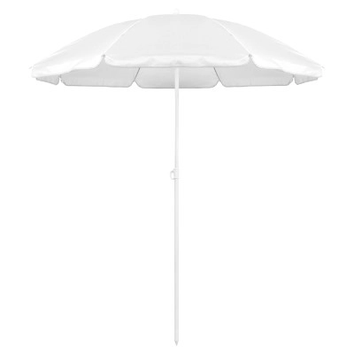 Parasol plażowy V9687-02 biały