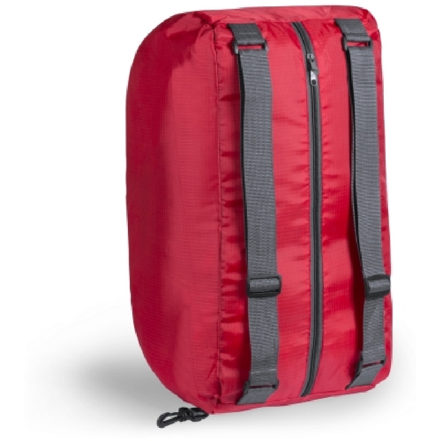 Składany plecak, torba sportowa, torba podróżna V9820-05 czerwony