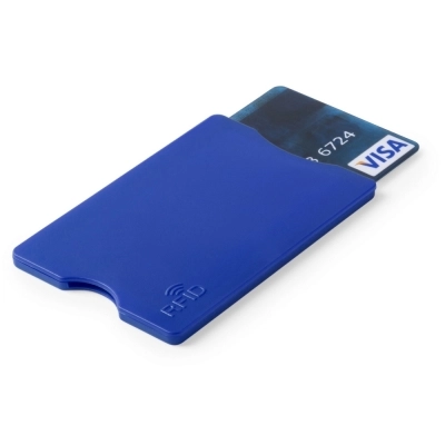 Etui na kartę kredytową, ochrona przed RFID V9853-11 niebieski