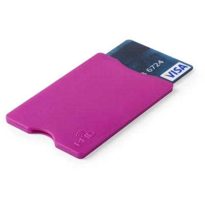 Etui na kartę kredytową, ochrona przed RFID V9853-21 różowy