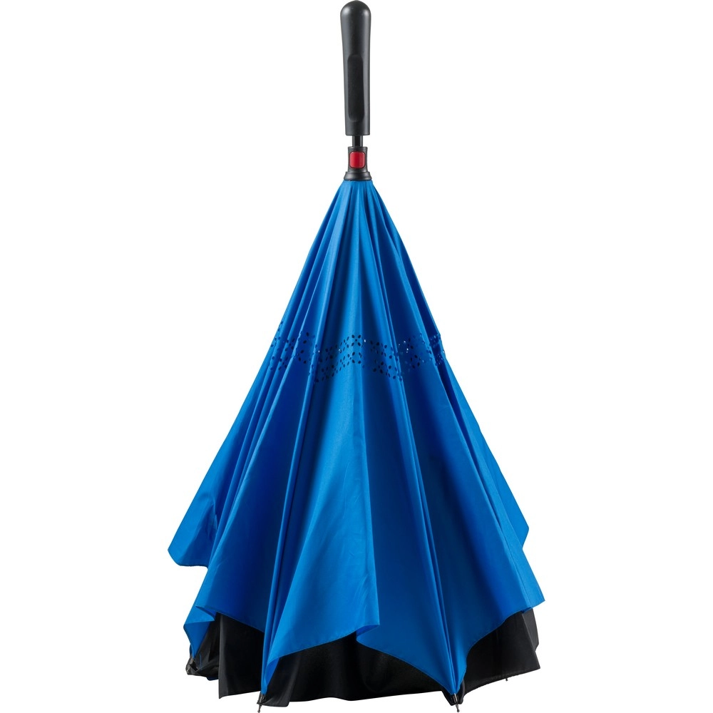 Odwracalny parasol manualny V9911-04 granatowy