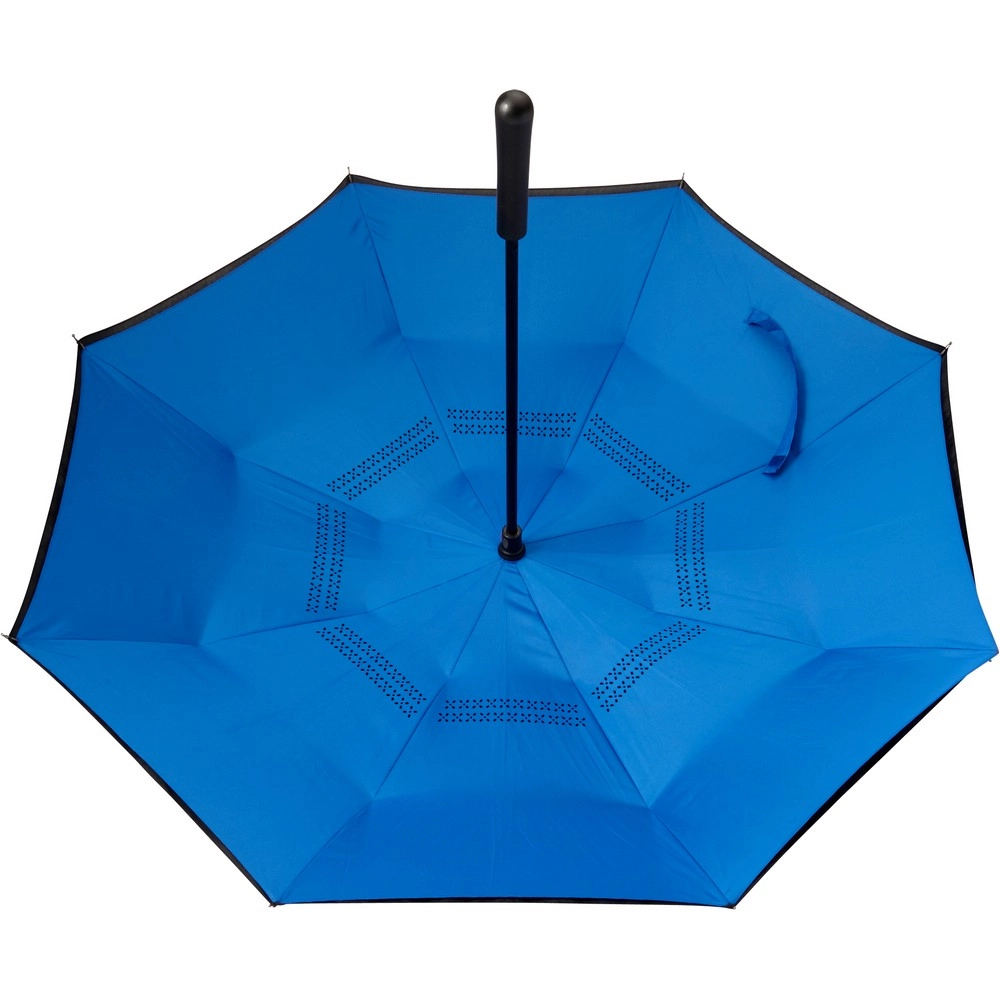 Odwracalny parasol manualny V9911-04 granatowy
