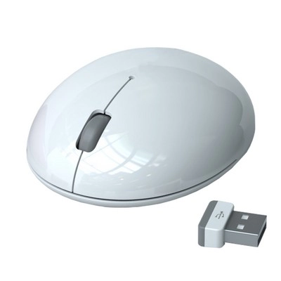 Bezprzewodowa mysz komputerowa USB VC168-02 biały