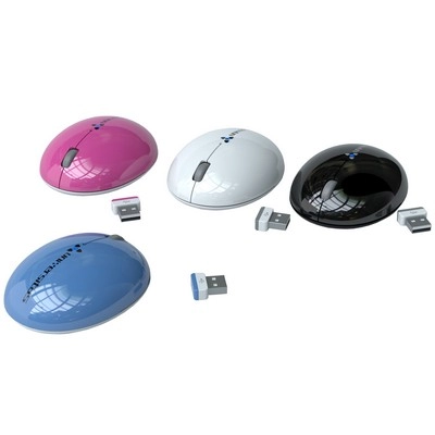 Bezprzewodowa mysz komputerowa USB VC168-02 biały