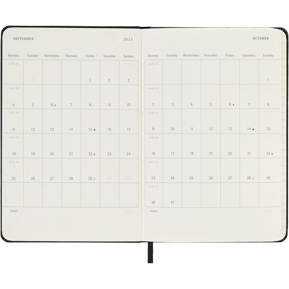Kalendarz VM292-03-2019 czarny