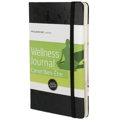 Wellness Journal specjlany notatnik Moleskine Passion Journal VM324-03 czarny