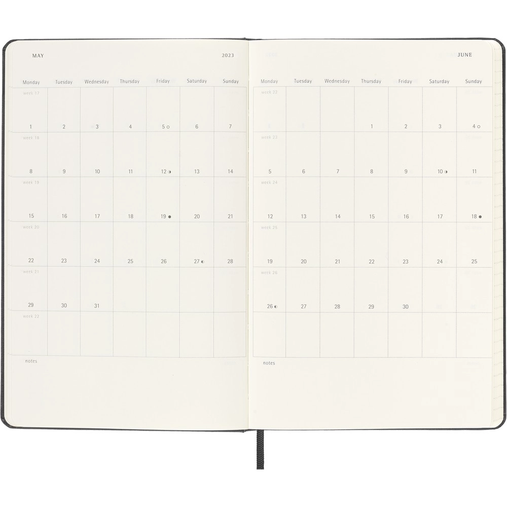 Kalendarz VM399-03 czarny