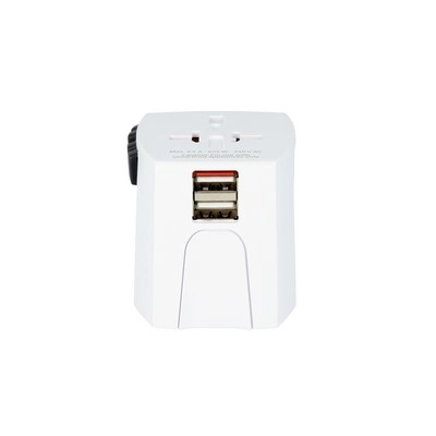 Uniwersalna ładowarka, adapter podróżny SKROSS MUV USB VSK05-02 biały