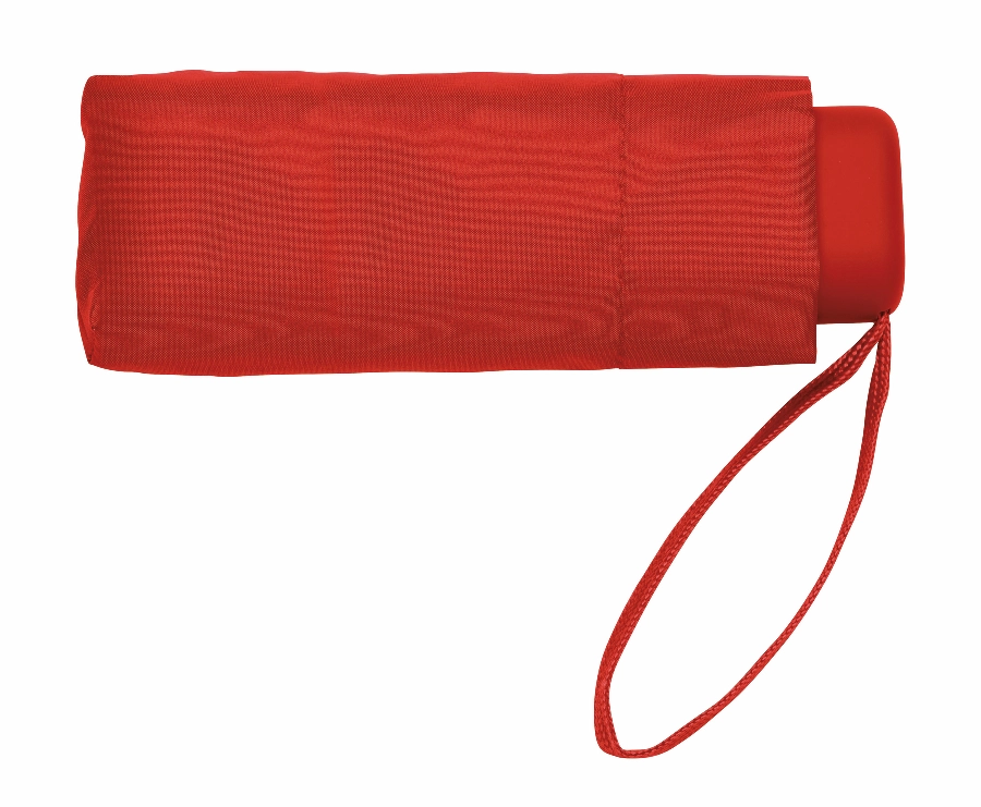 Lekki, super-mini parasol POCKET, czerwony 56-0101052 czerwony