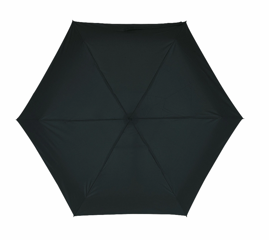 Lekki, super-mini parasol POCKET, czarny 56-0101056 czarny