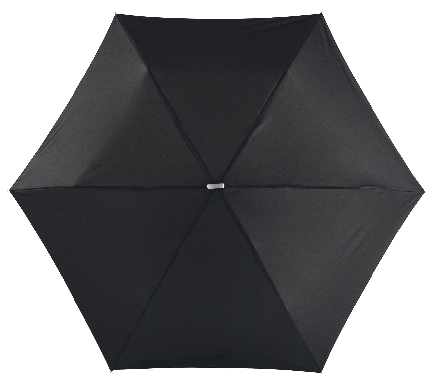 Super płaski parasol składany FLAT, czarny 56-0101143 czarny