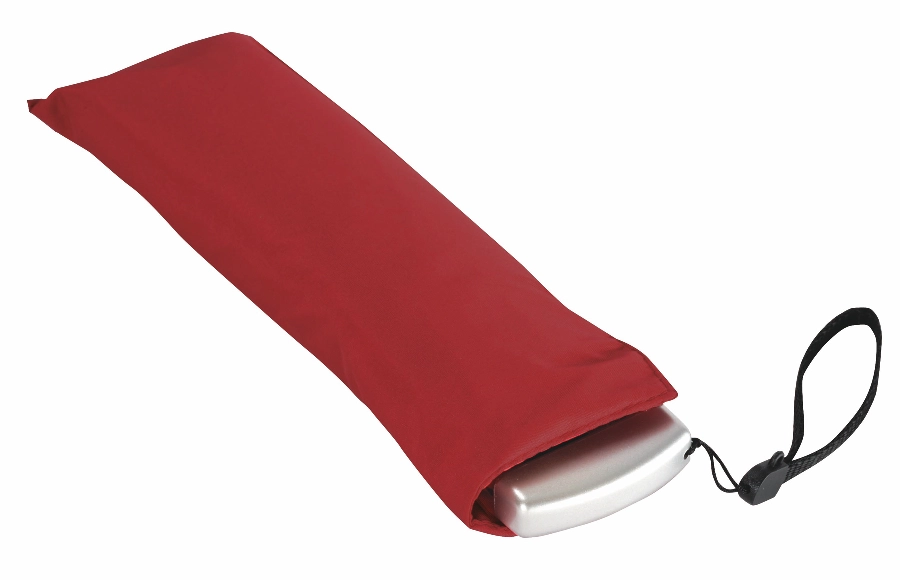 Super płaski parasol składany FLAT, ciemnoczerwony 56-0101144 czerwony