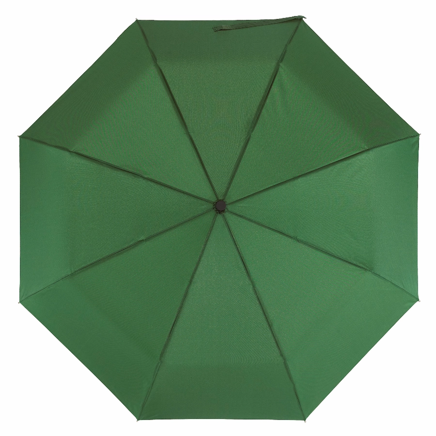Automatyczny, wiatroodporny, kieszonkowy parasol BORA, ciemnozielony 56-0101181 zielony