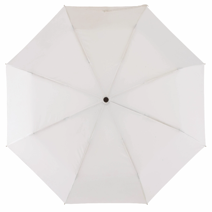 Automatyczny, wiatroodporny, kieszonkowy parasol BORA, biały 56-0101182 biały