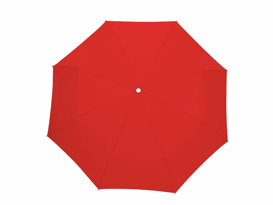 Parasol mini TWIST, jasnoczerwony 56-0101202 czerwony