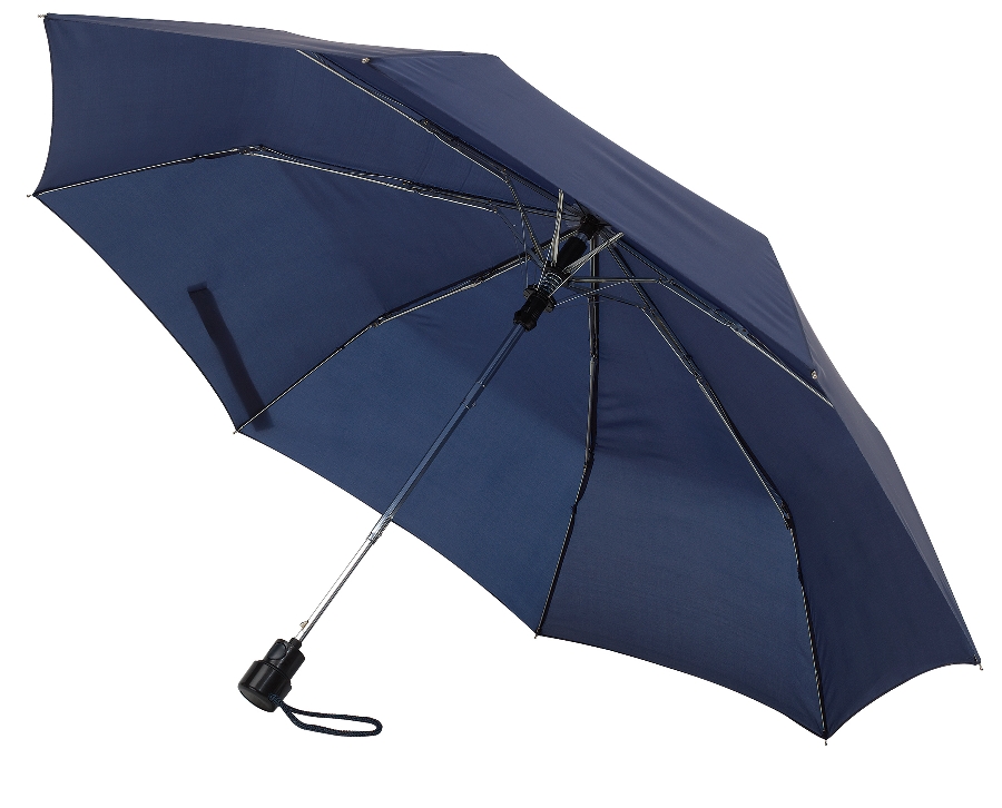 Automatyczny parasol kieszonkowy PRIMA, granatowy 56-0101210 granatowy