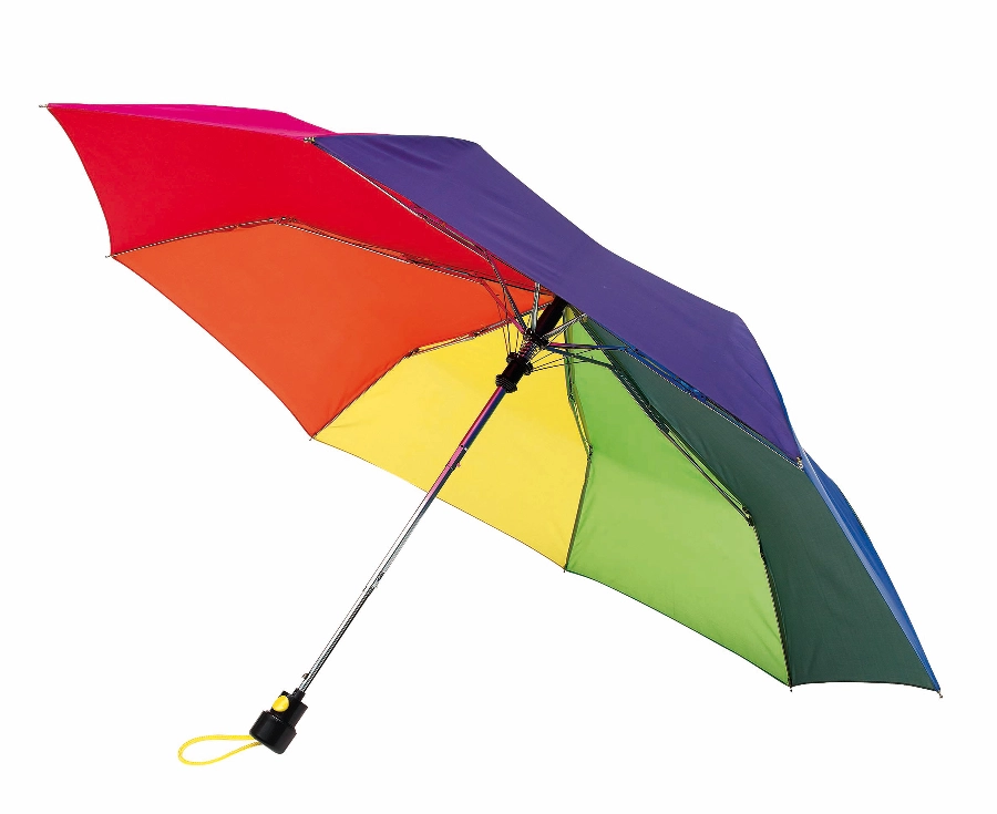 Automatyczny parasol kieszonkowy PRIMA, wielokolorowy 56-0101217 wielokolorowy
