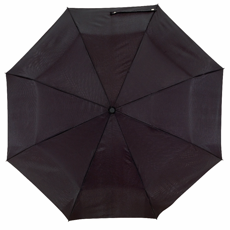 Automatyczny, wiatroodporny, składany parasol ORIANA, czarny 56-0101221 czarny
