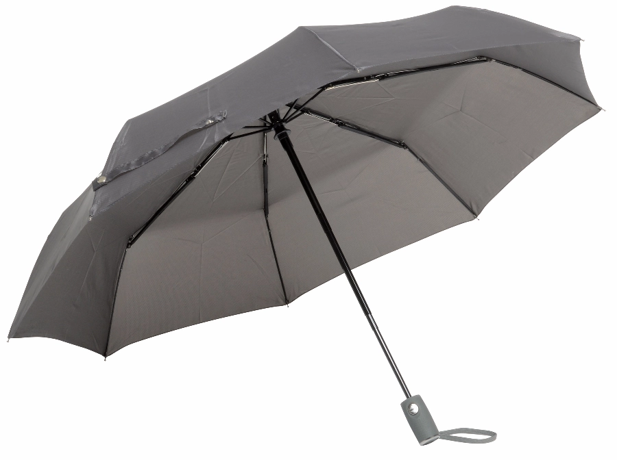 Automatyczny, wiatroodporny, składany parasol ORIANA, szary 56-0101224 szary
