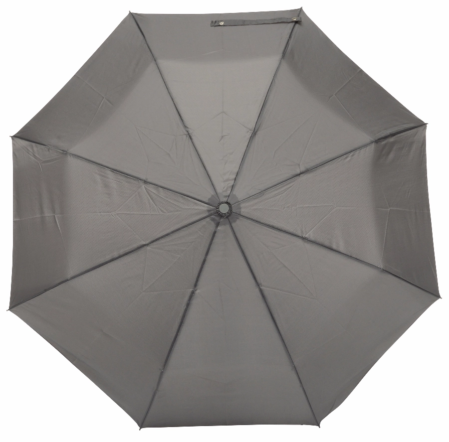 Automatyczny, wiatroodporny, składany parasol ORIANA, szary 56-0101224 szary