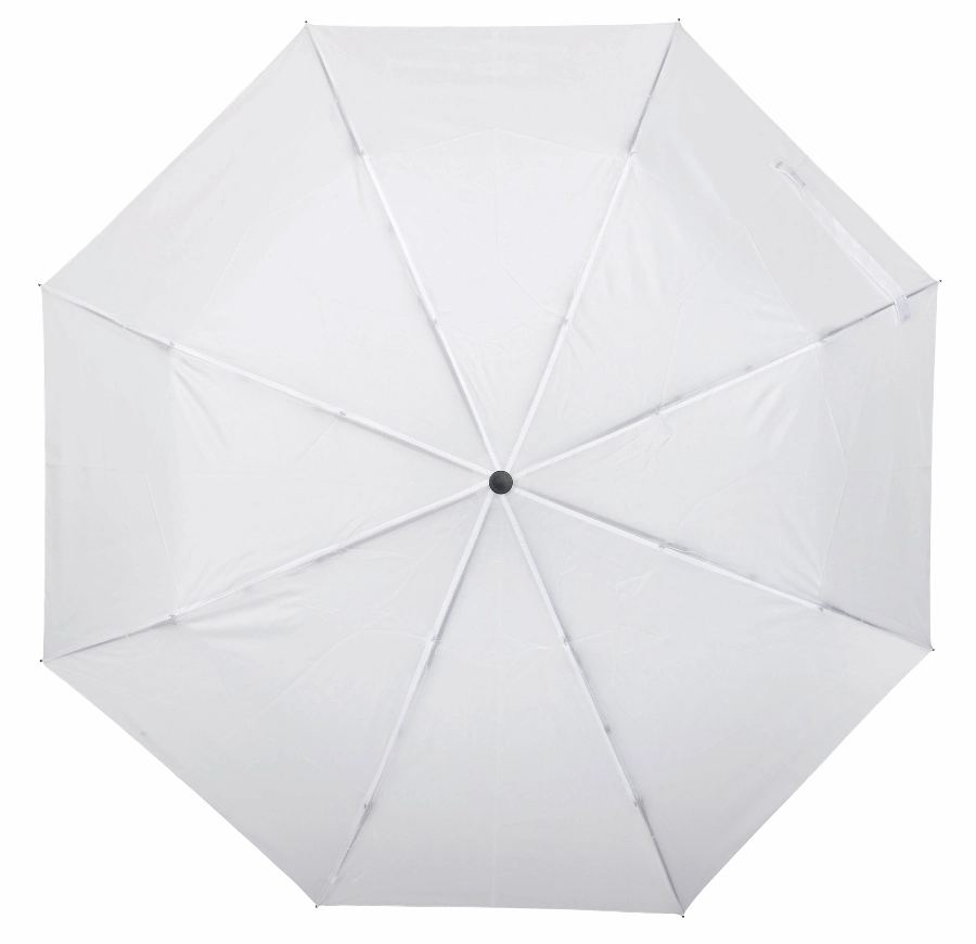 Automatyczny, wiatroodporny parasol kieszonkowy PLOPP, biały 56-0101262