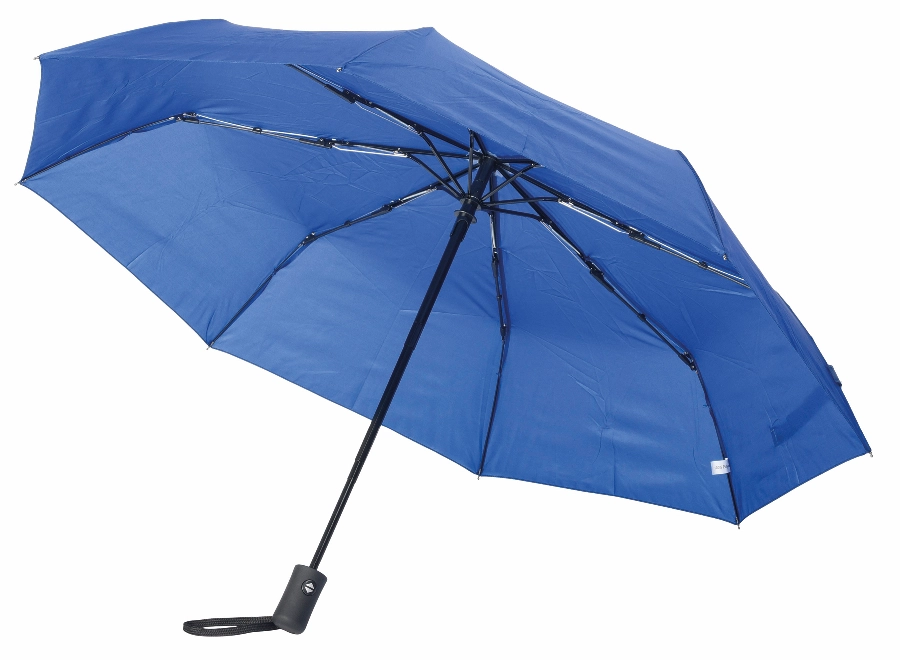 Automatyczny, wiatroodporny parasol kieszonkowy PLOPP, niebieski 56-0101264