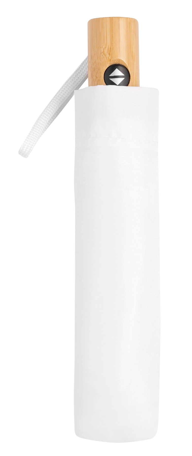Automatyczny, wiatroodporny parasol kieszonkowy CALYPSO, biały 56-0101272