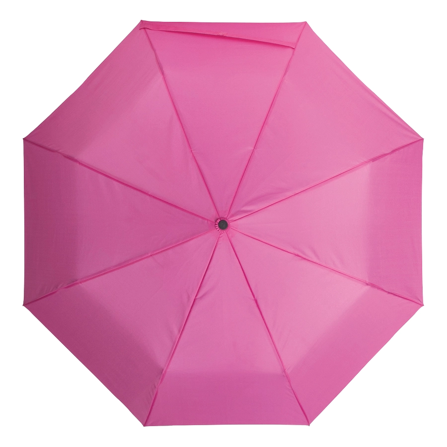 Automatyczny, wiatroodporny, kieszonkowy parasol BORA, ciemnoróżowy 56-0101282