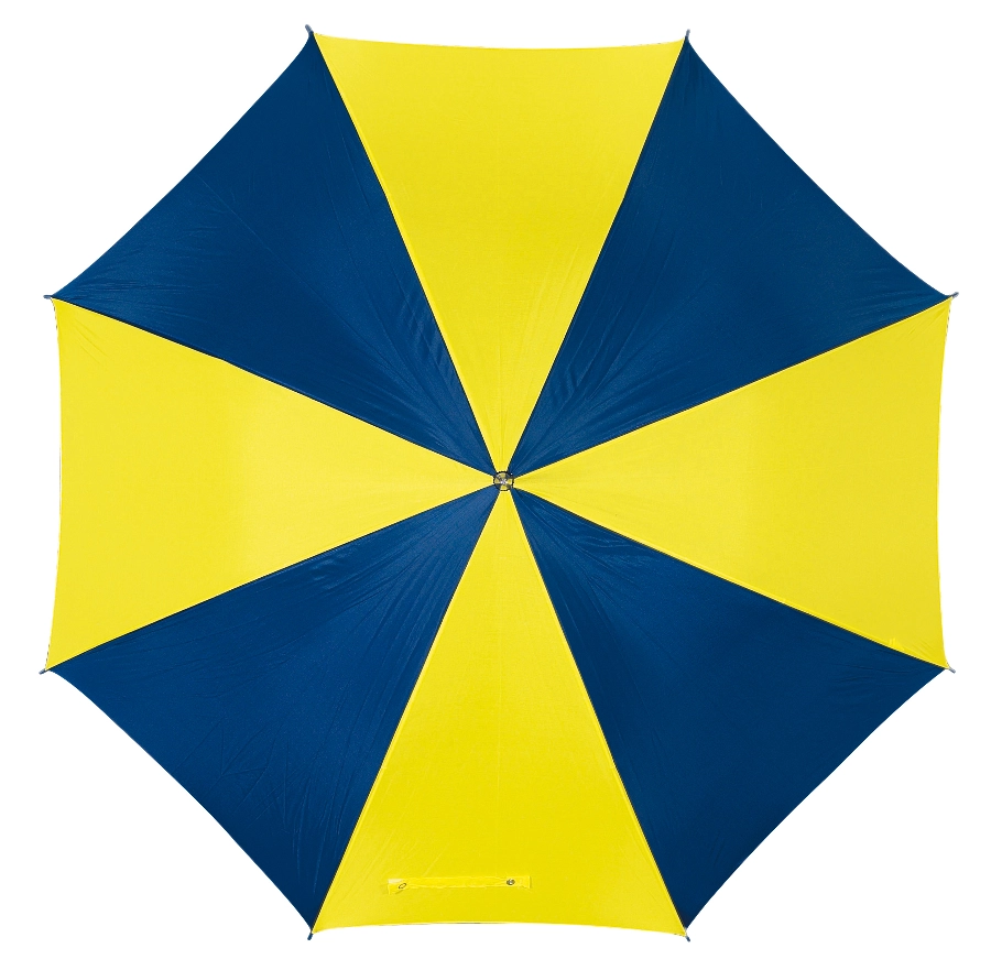 Automatyczny parasol DISCO, niebieski, żółty 56-0103005 niebieski