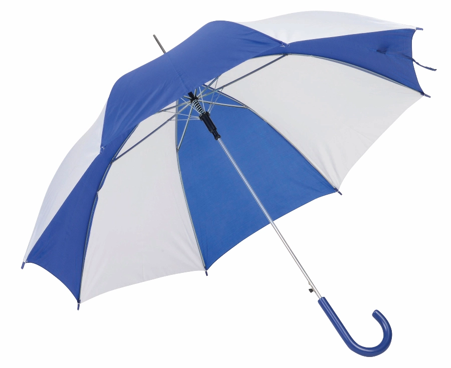 Automatyczny parasol DISCO, biały, niebieski 56-0103012 niebieski