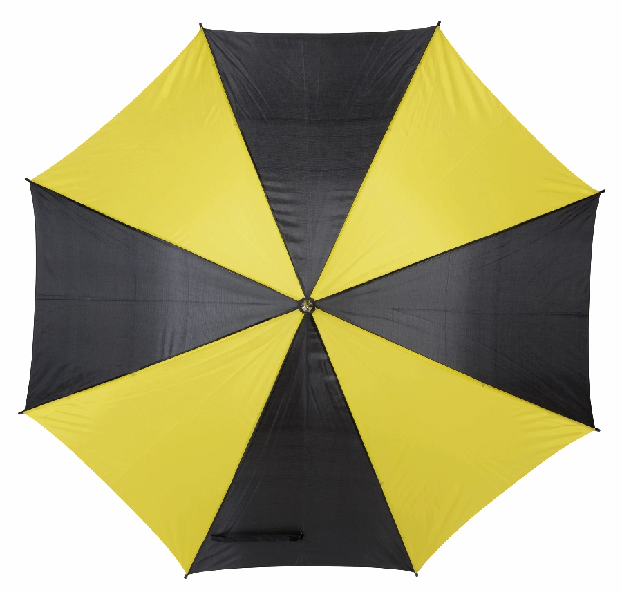 Automatyczny parasol DISCO, czarny, żółty 56-0103019 czarny