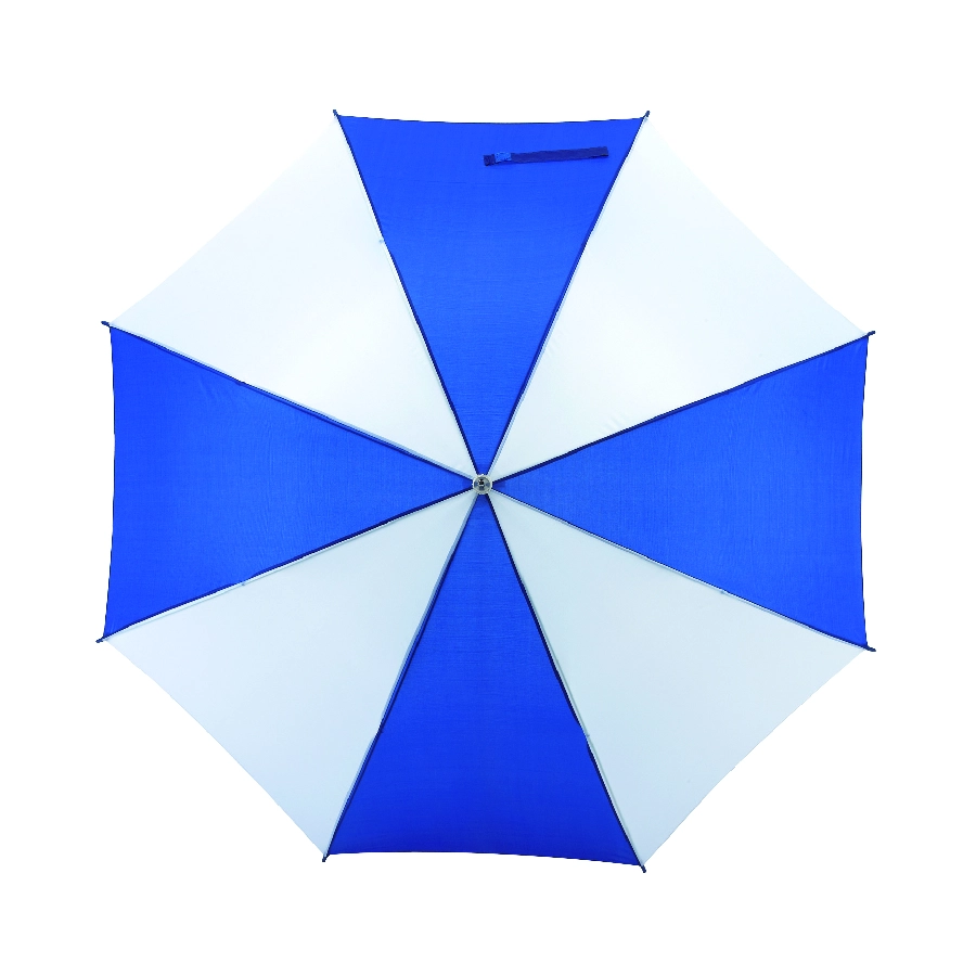 Parasol automatyczny, SALSA, niebieski/biały 56-0103064 niebieski