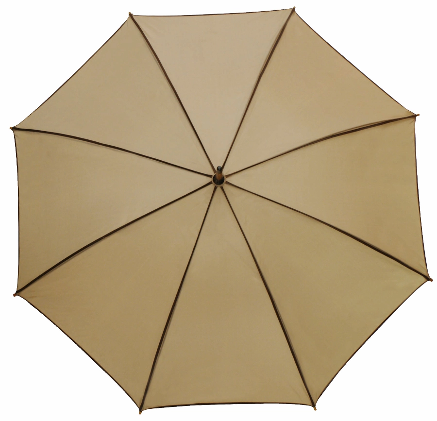 Automatyczny parasol WALTZ, beżowy, brązowy 56-0103094 beżowy