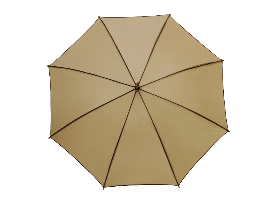 Automatyczny parasol WALTZ, beżowy, brązowy 56-0103094 beżowy