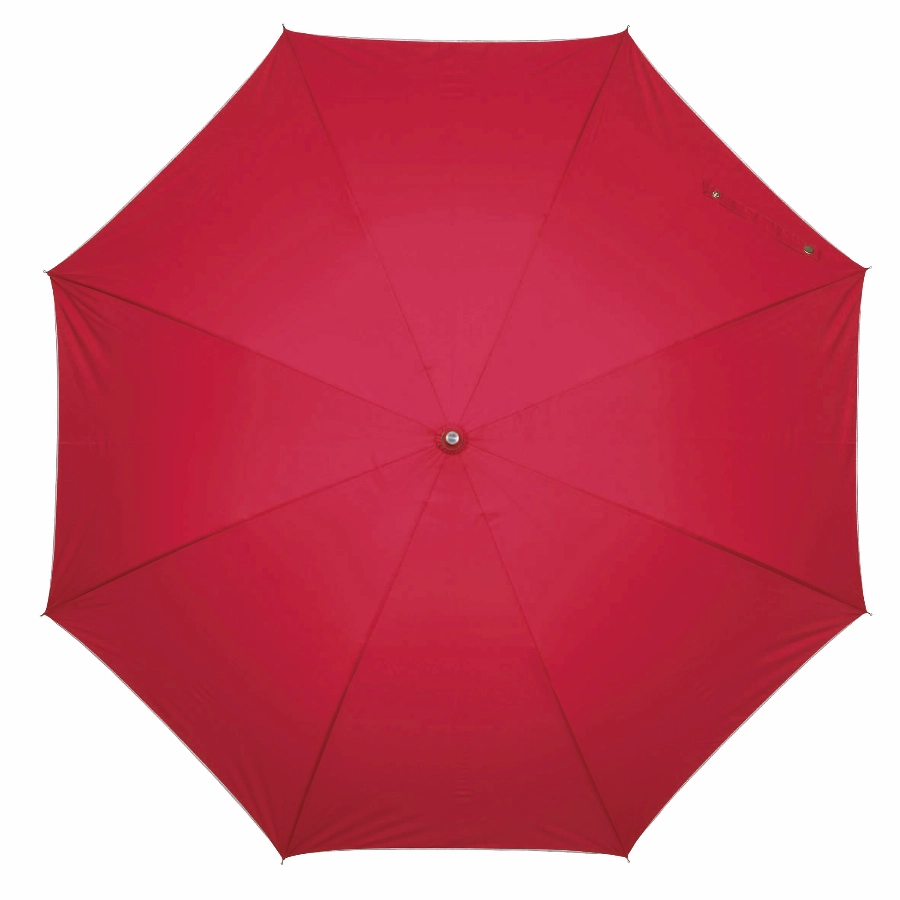 Lekki parasol JOKER, czerwony, srebrny 56-0103184 czerwony