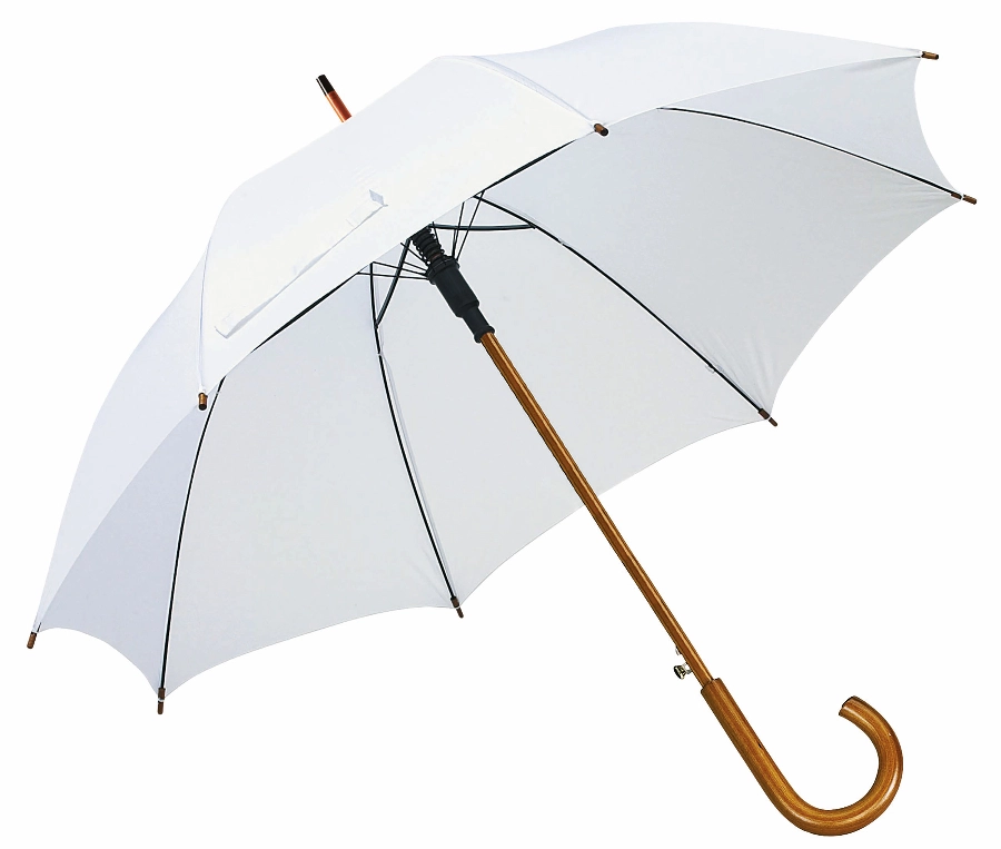 Automatyczny parasol BOOGIE, biały 56-0103232 biały