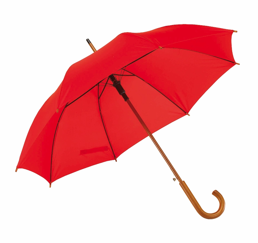 Automatyczny parasol BOOGIE, czerwony 56-0103236 czerwony
