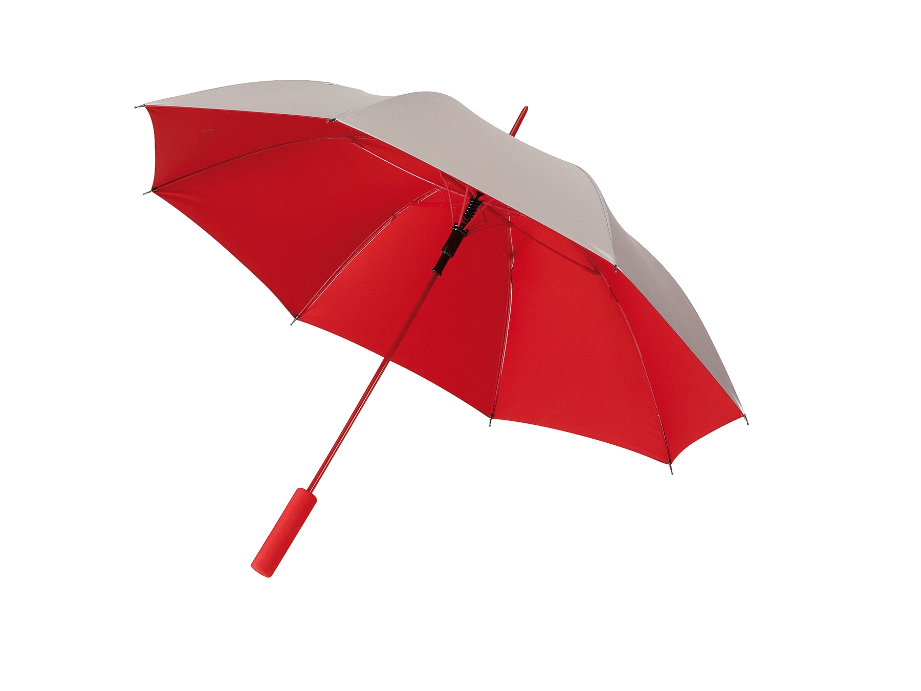 Automatyczny parasol JIVE, czerwony, srebrny 56-0103332 czerwony
