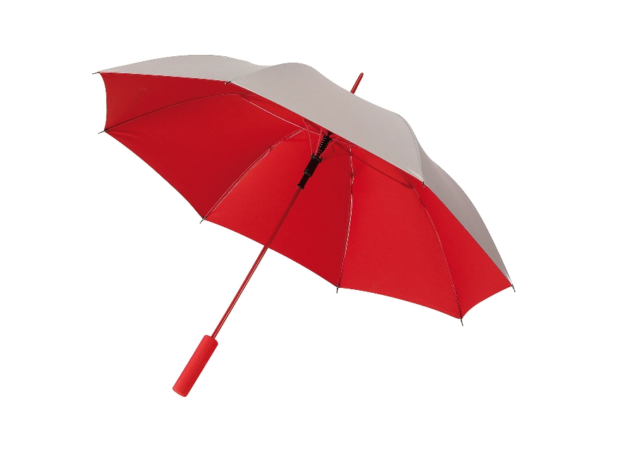 Automatyczny parasol JIVE, czerwony, srebrny 56-0103332 czerwony
