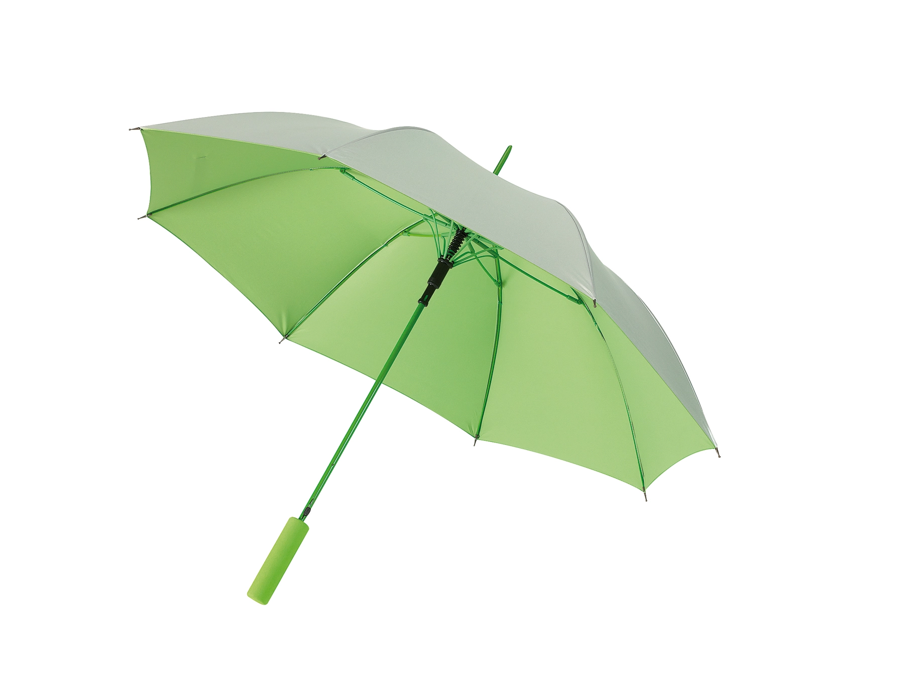 Automatyczny parasol JIVE, jasnozielony, srebrny 56-0103333 zielony