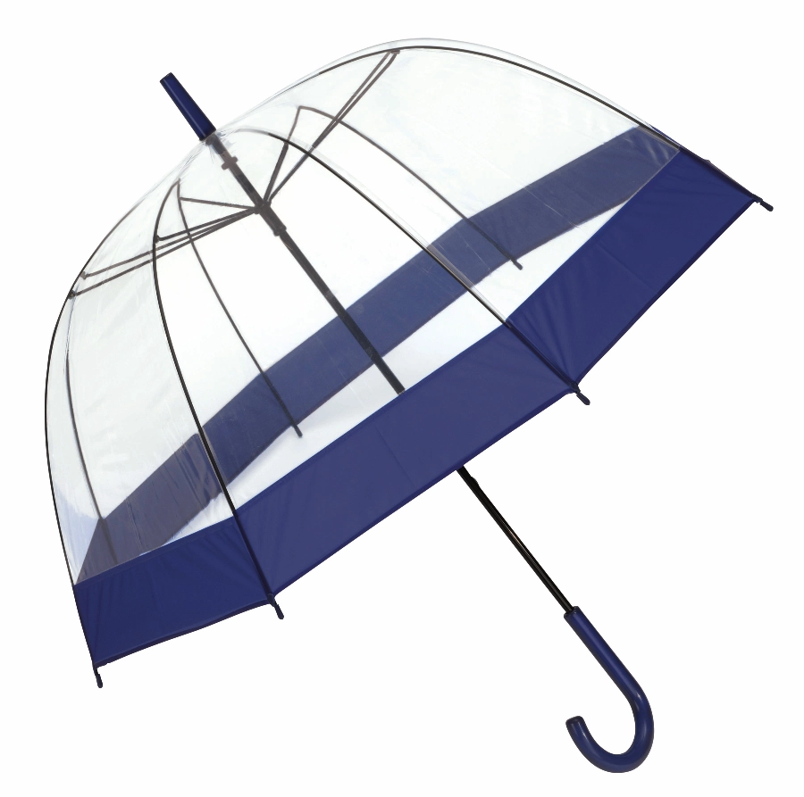 Parasol HONEYMOON, niebieski, transparentny 56-0103390