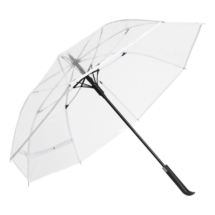 Automatyczny parasol VIP, , biały, transparentny 56-0103402