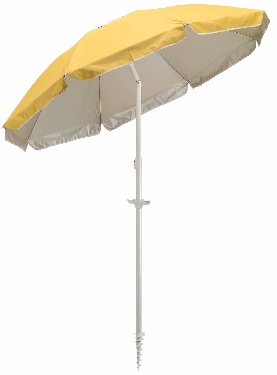 Parasol słoneczny i plażowy BEACHCLUB 56-0106033 żółty