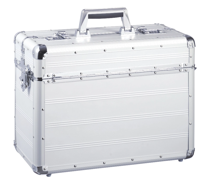 Aluminiowa walizka COCKPIT 56-0202601 srebrny
