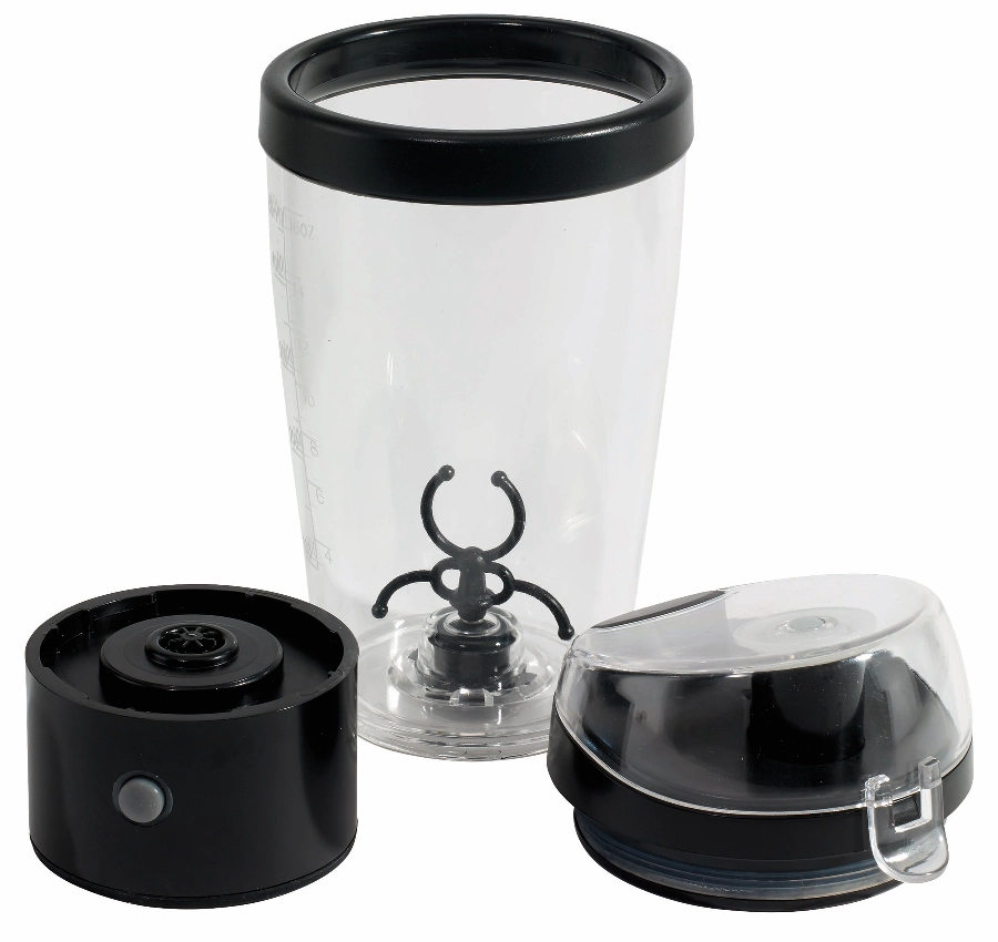 Shaker elektryczny CURL, czarny, transparentny 56-0304189 czarny