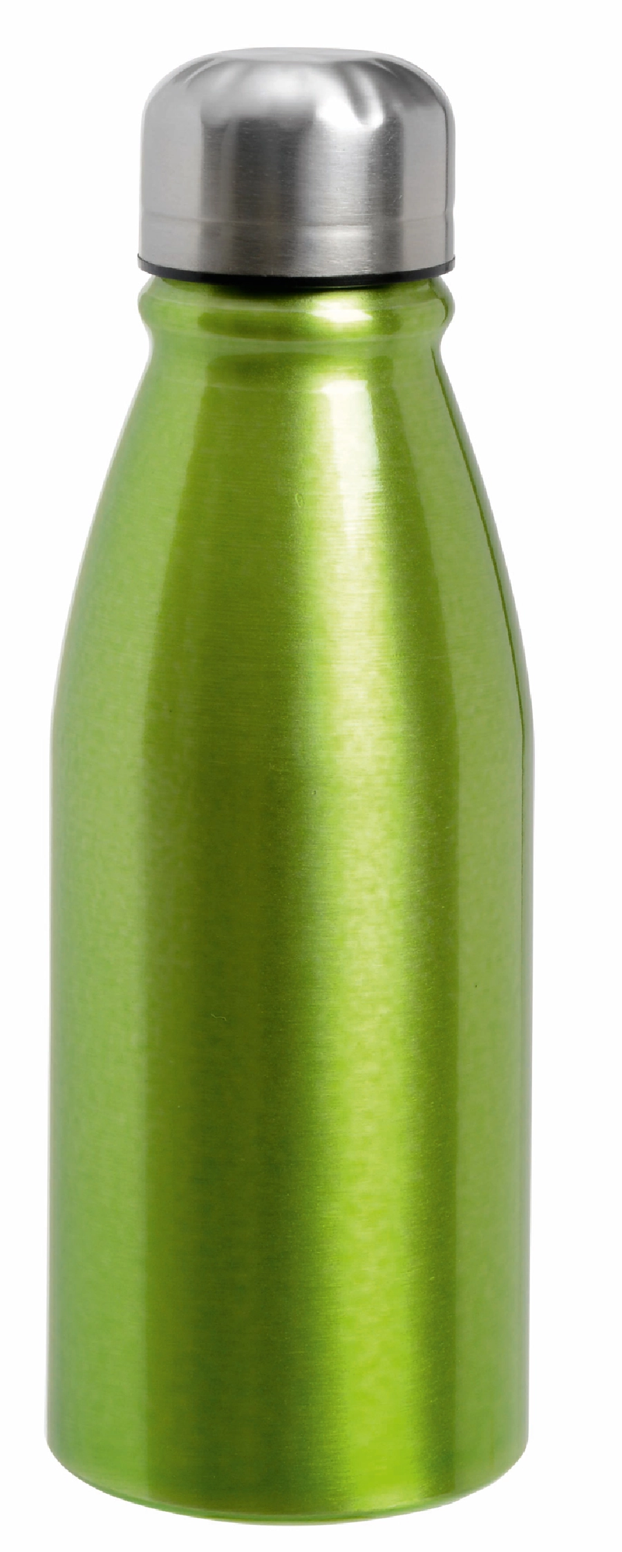 Aluminiowa butelka do picia FANCY, zielony 56-0304284
